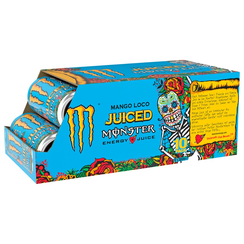 Monster Juiced Mango Loco 10x0,5l